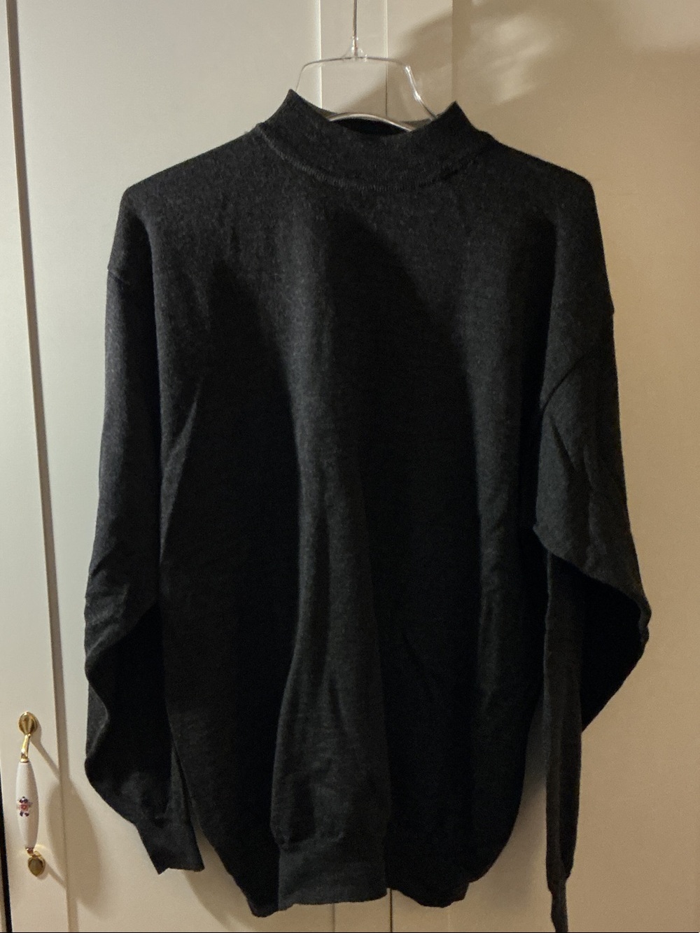 Raffi Black Crewneck Sweater